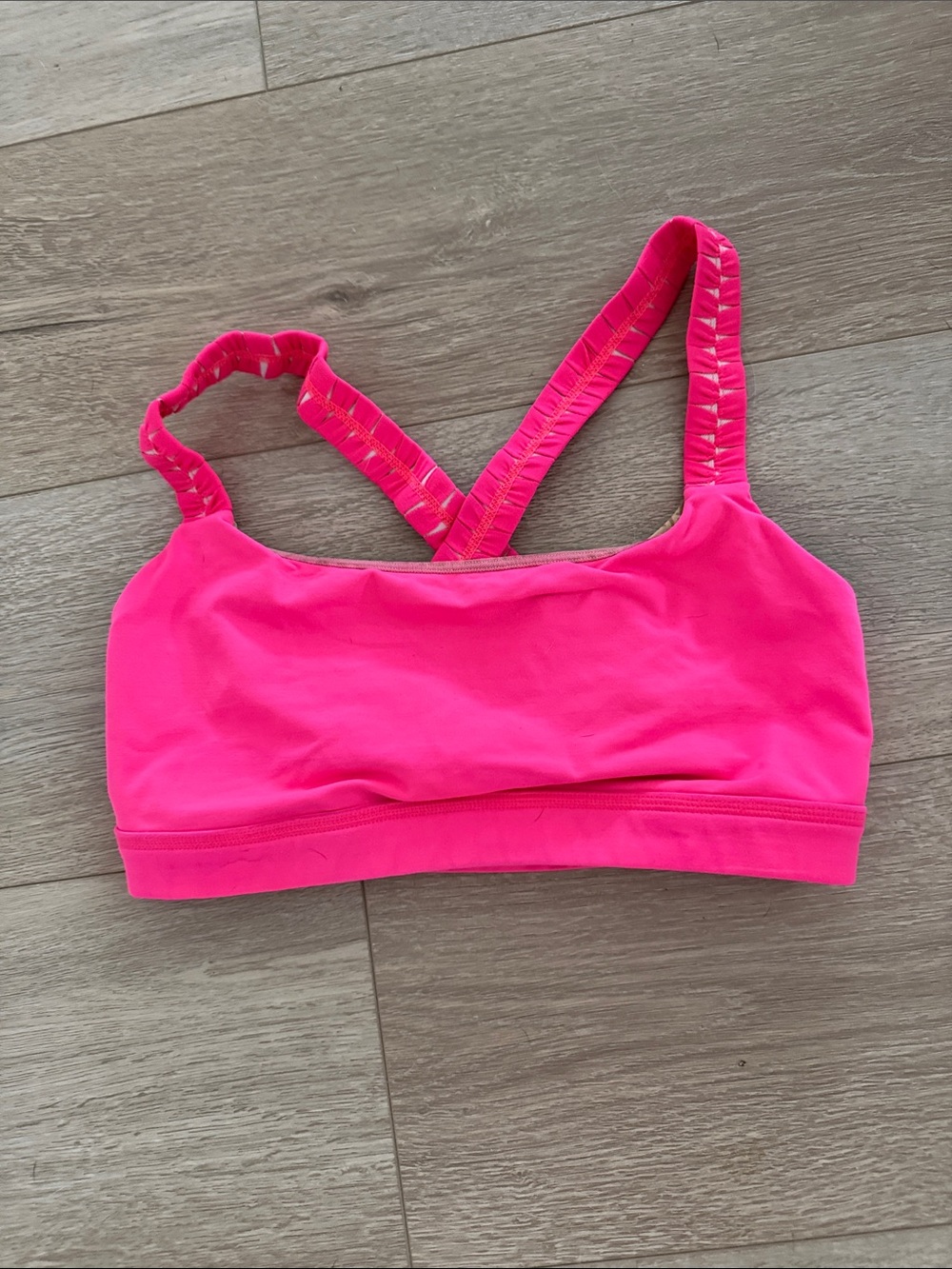 lululemon athletica Hot Pink Sports Bra